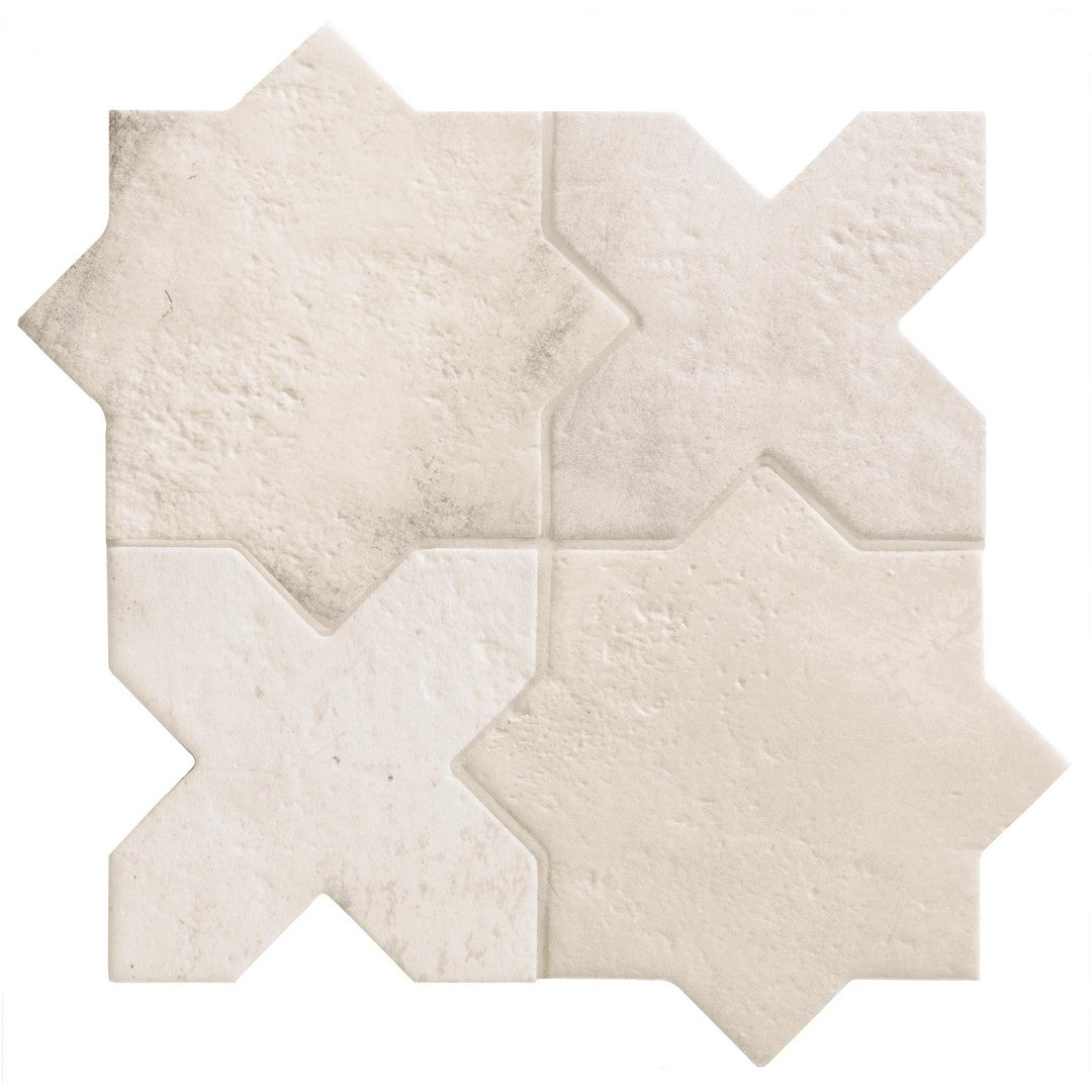 Crossville-Valencia-6-x-6-Matte-Ceramic-Tile-Chalk-Star