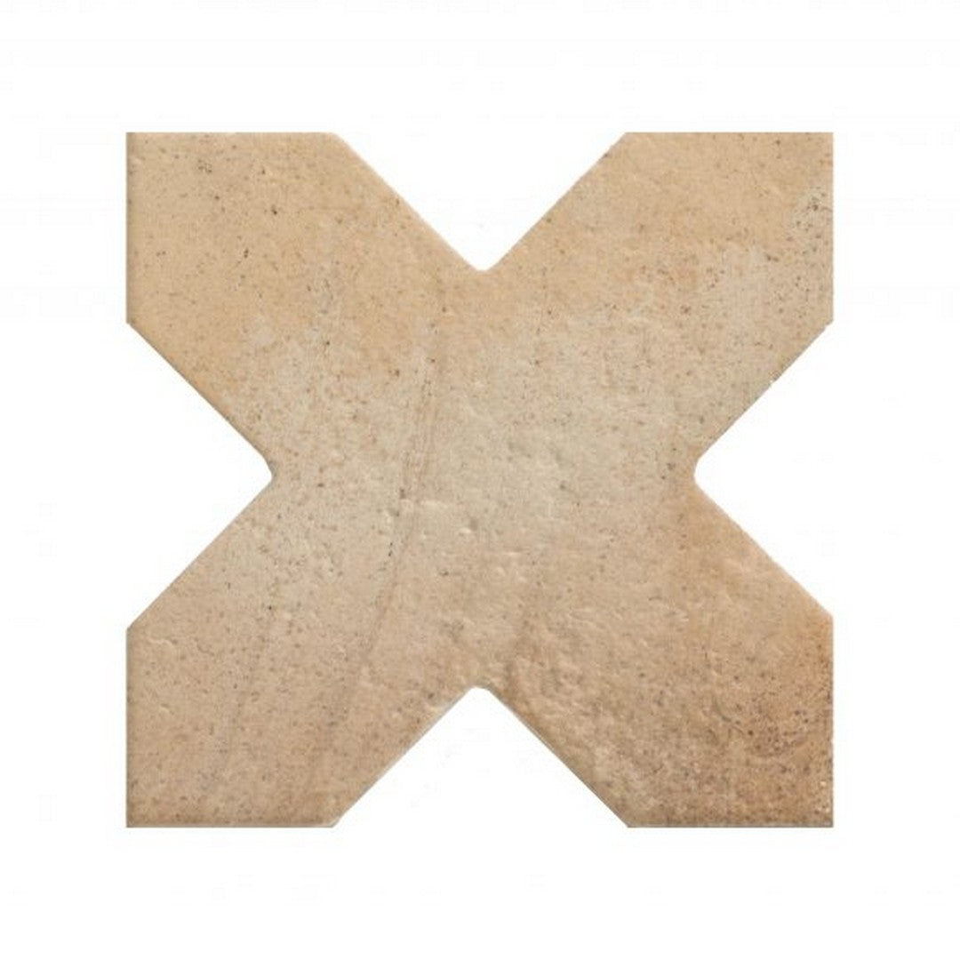 Crossville Valencia 6" x 6" Matte Ceramic Tile (Star & Cross)