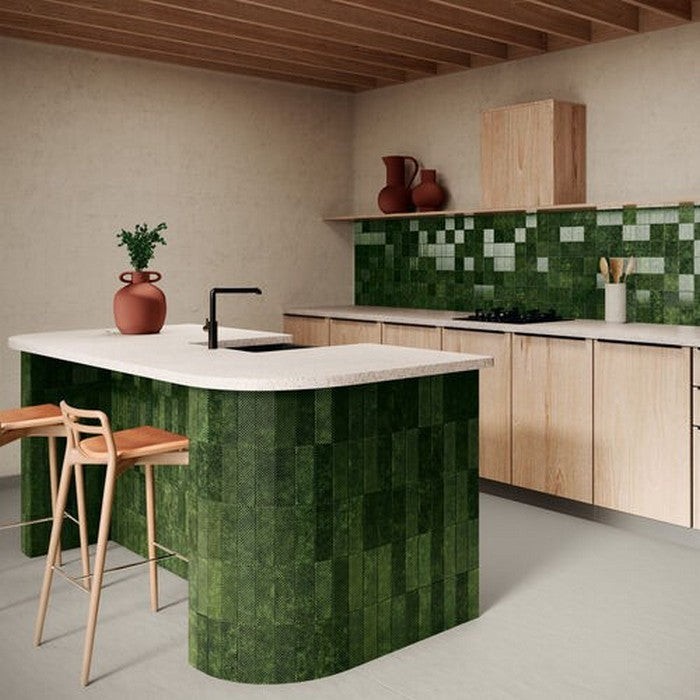 Crossville-Vintage-2.56-x-7.87-Crystal-Texture-Glossy-Ceramic-Wall-Tile-Green