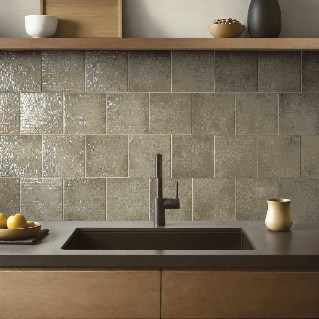 Settecento-Inciso-6-x-6-Glossy-Grooved-Texture-Porcelain-Wall-Tile-Pebble