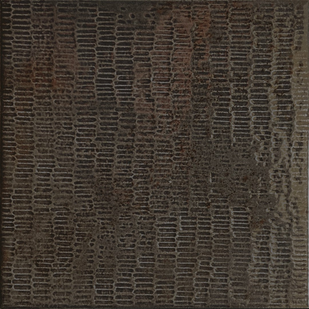 Settecento Inciso 6" x 6" Glossy Grooved Texture Porcelain Wall Tile