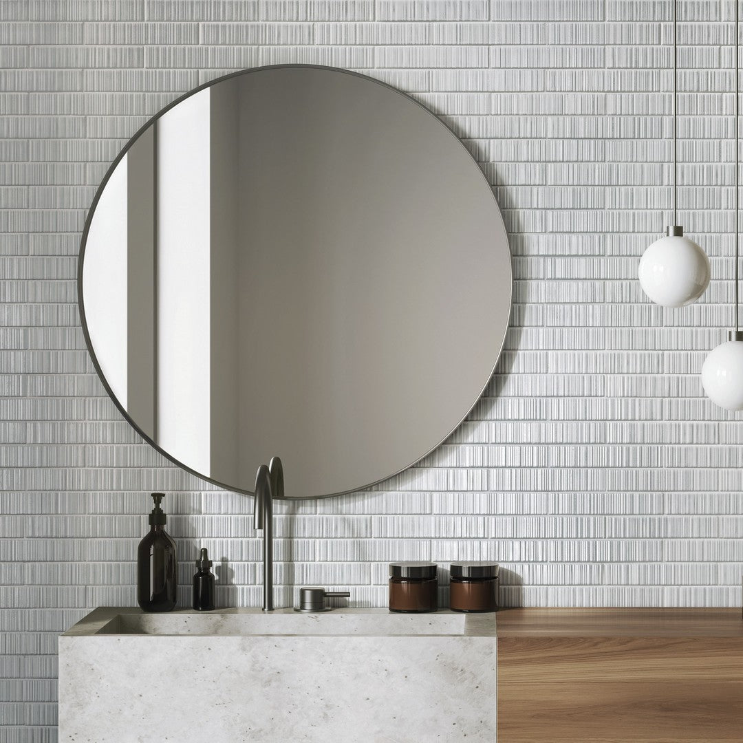 Settecento-Vibrant-2-x-9-Glossy-Porcelain-Wall-Tile-Grey