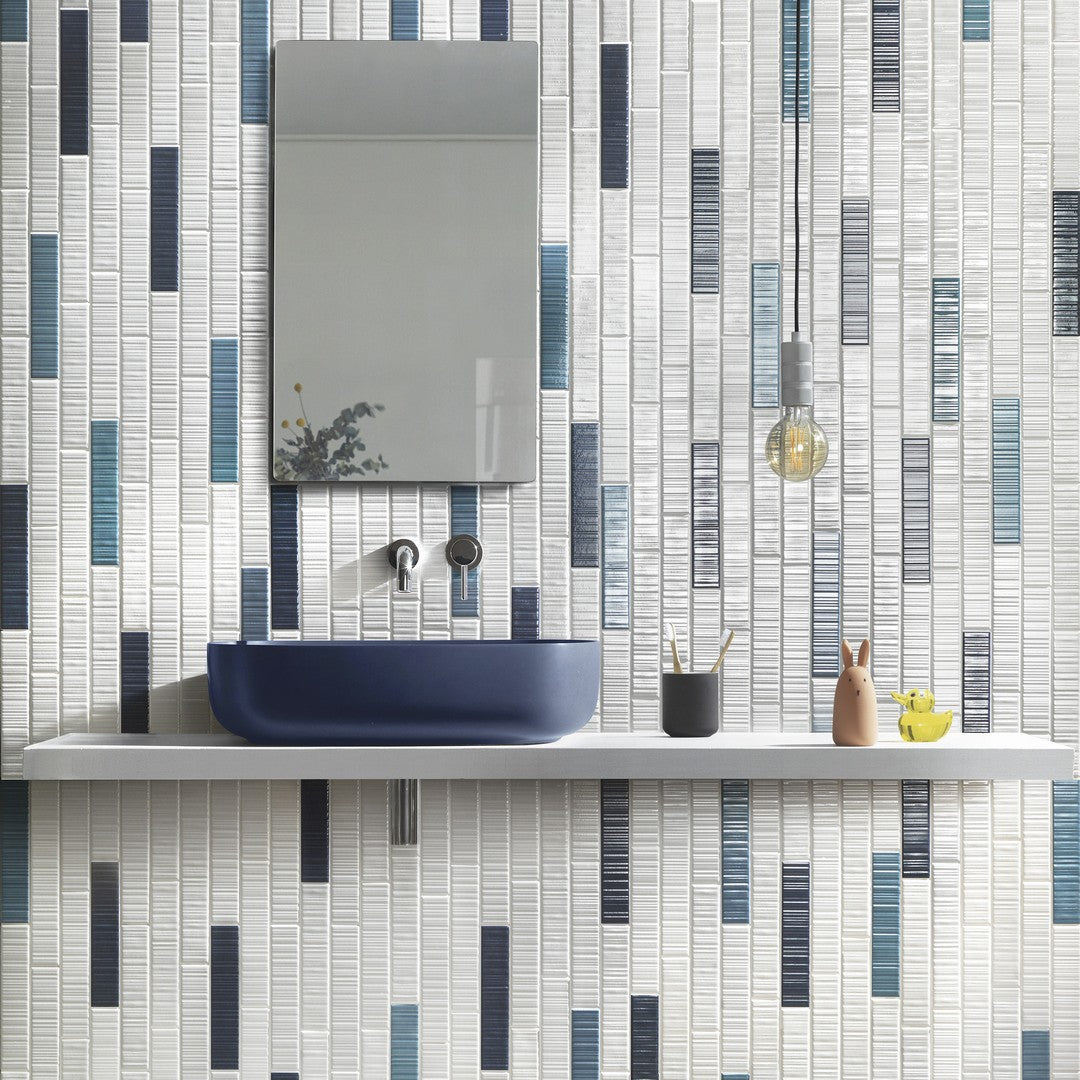 Settecento-Vibrant-2-x-9-Glossy-Porcelain-Wall-Tile-White