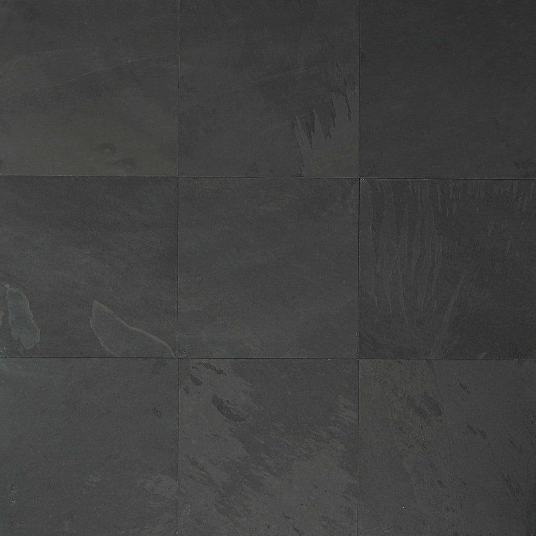 Bedrosians Slate Black Pearl 12" x 12" Gauged Tile