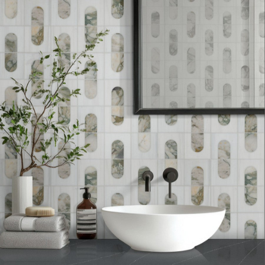 MS-International-Bianco-Dolomite-Moderno-12-x-12-Polished-Geometric-Marble-Mosaic
