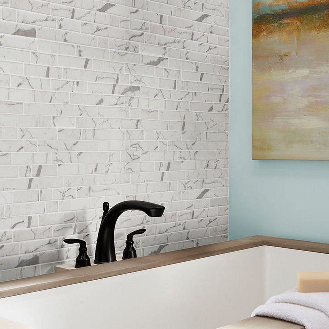 MS-International-Statuario-Celano-11.81-x-11.81-Mixed-Finish-Glass-Linear-Mosaic-Statuario-Celano-White