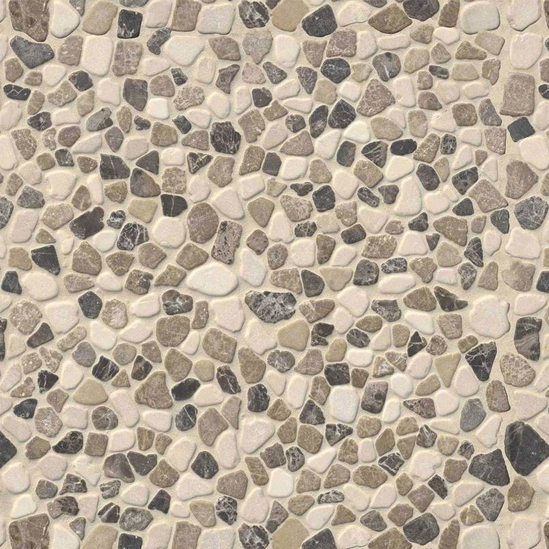 MS International Rio Lago 11.42" x 11.42" Tumbled Natural Stone Mosaic