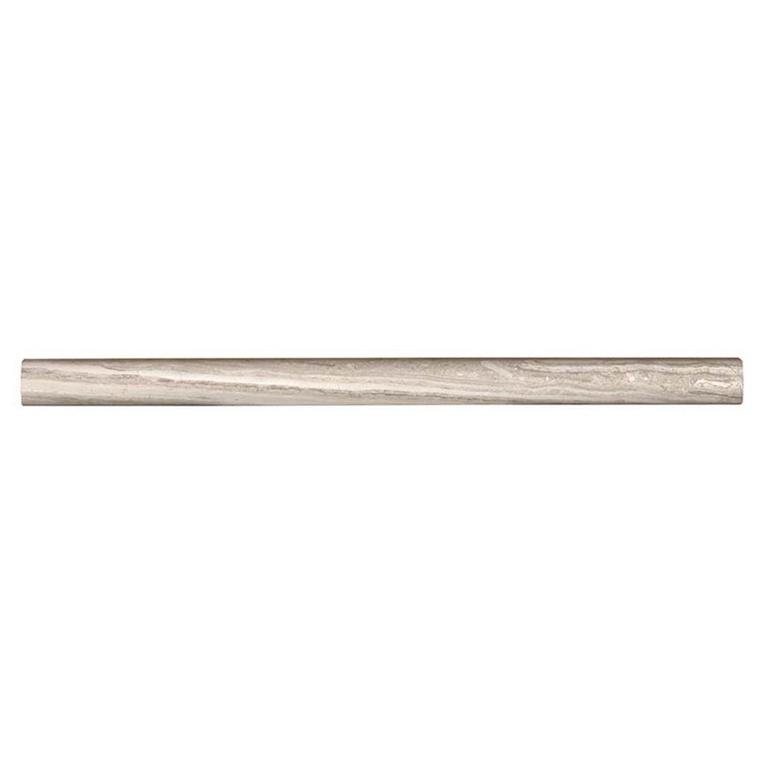 MS International White Oak 0.75" x 12" Honed Marble Pencil Molding