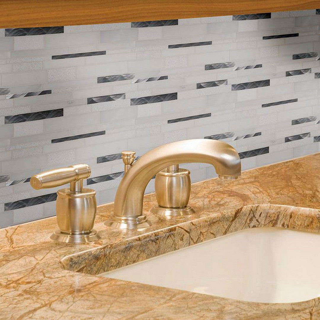 MS-International-Decorative-Blend-12-x-18-Metal-&-Stone-Linear-Mosaic-Moderno-Blanco