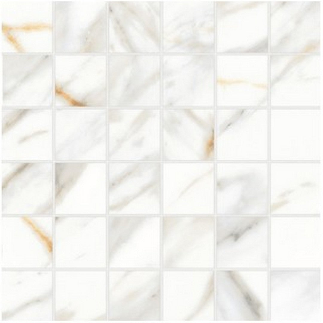 Bedrosians Shandar 12" x 12" Matte Glazed Porcelain 2" Mosaic