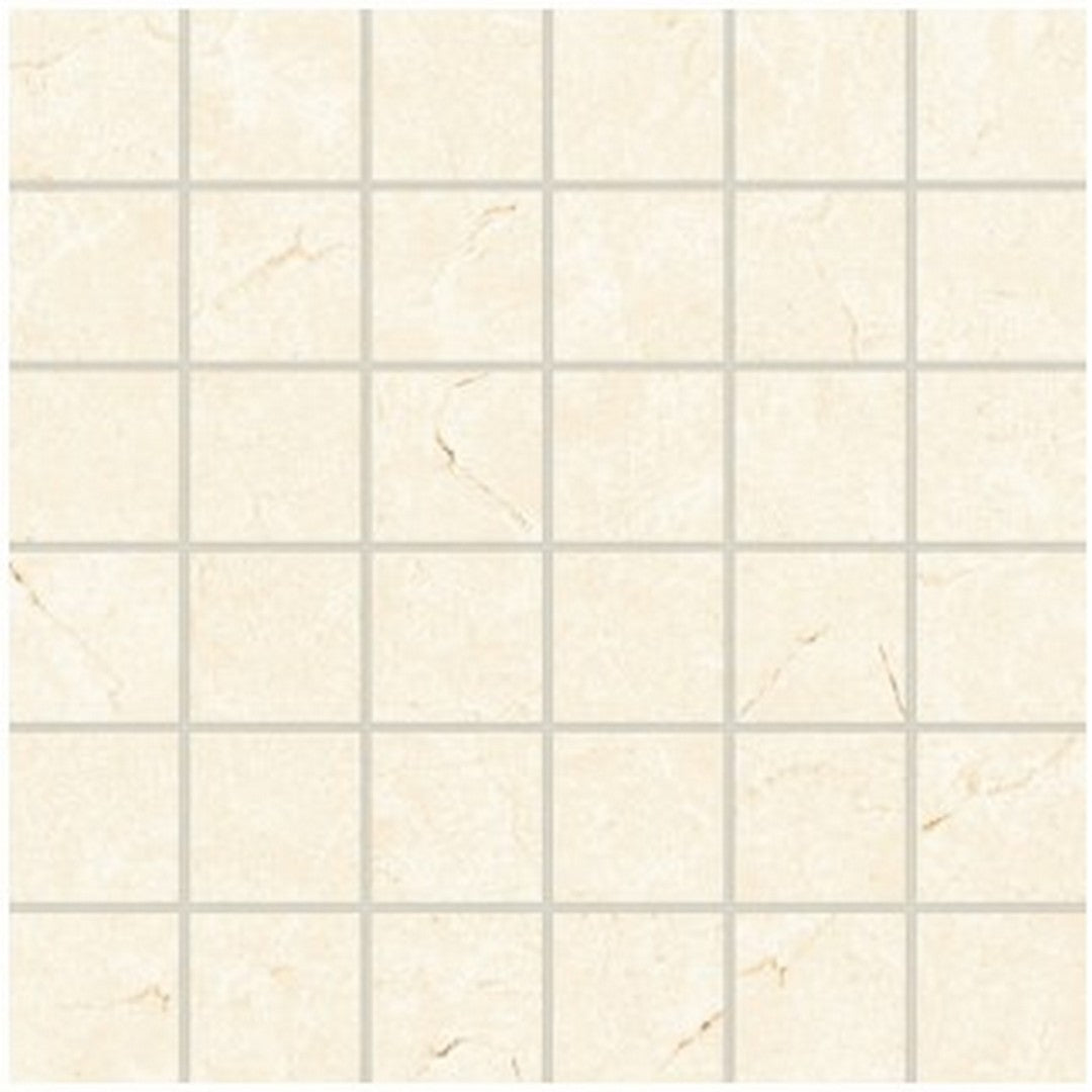 Bedrosians Shandar 12" x 12" Polished Glazed Porcelain 2" Mosaic