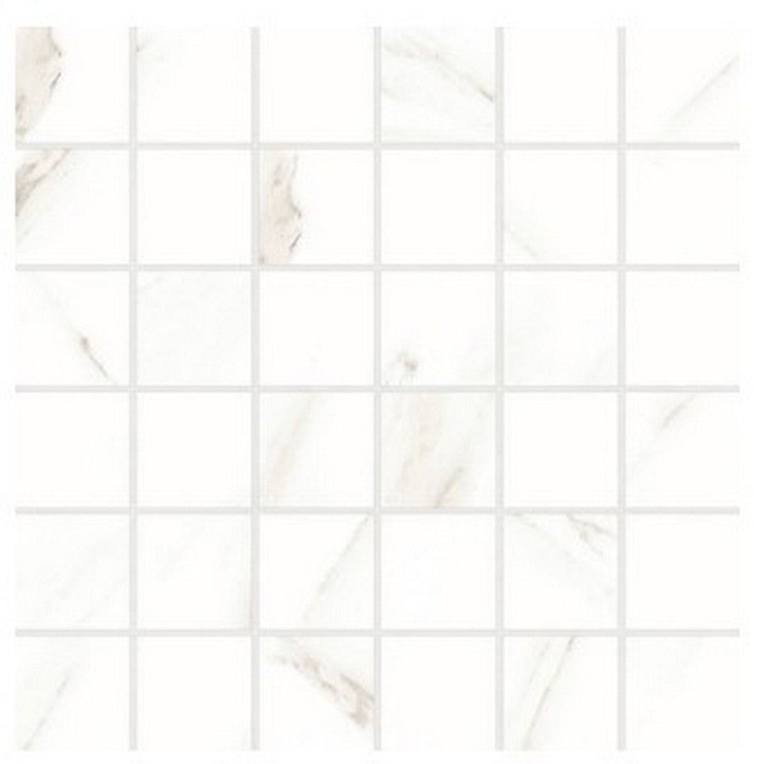 Bedrosians Shandar 12" x 12" Matte Glazed Porcelain 2" Mosaic