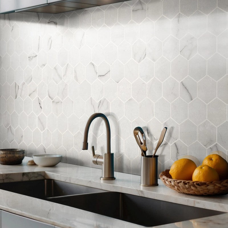 MS-International-Brighton-12-x-12-Polished-Porcelain-2-Hexagon-Mosaic-Grey