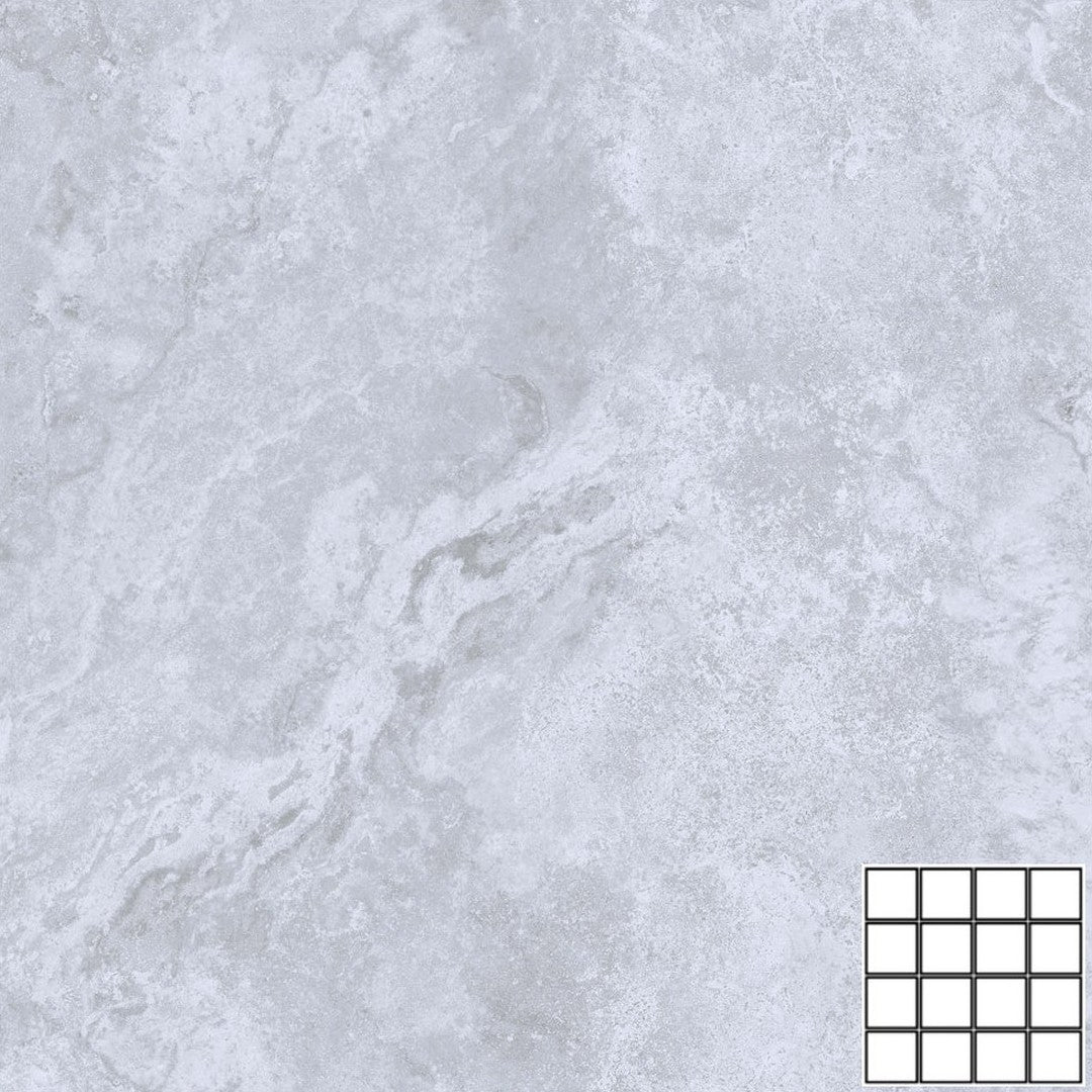 Tesoro Zafira 12" x 12" Pressed Matte Ceramic 3" Mosaic