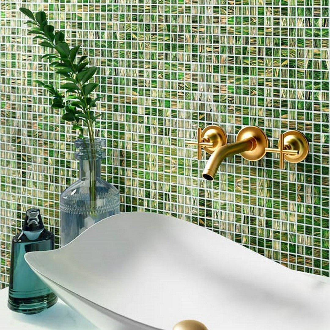 MiR-Alma-Solid-Color-0.8-Stella-Green-12-x-12-Glass-Mosaic-Green-(STE328)