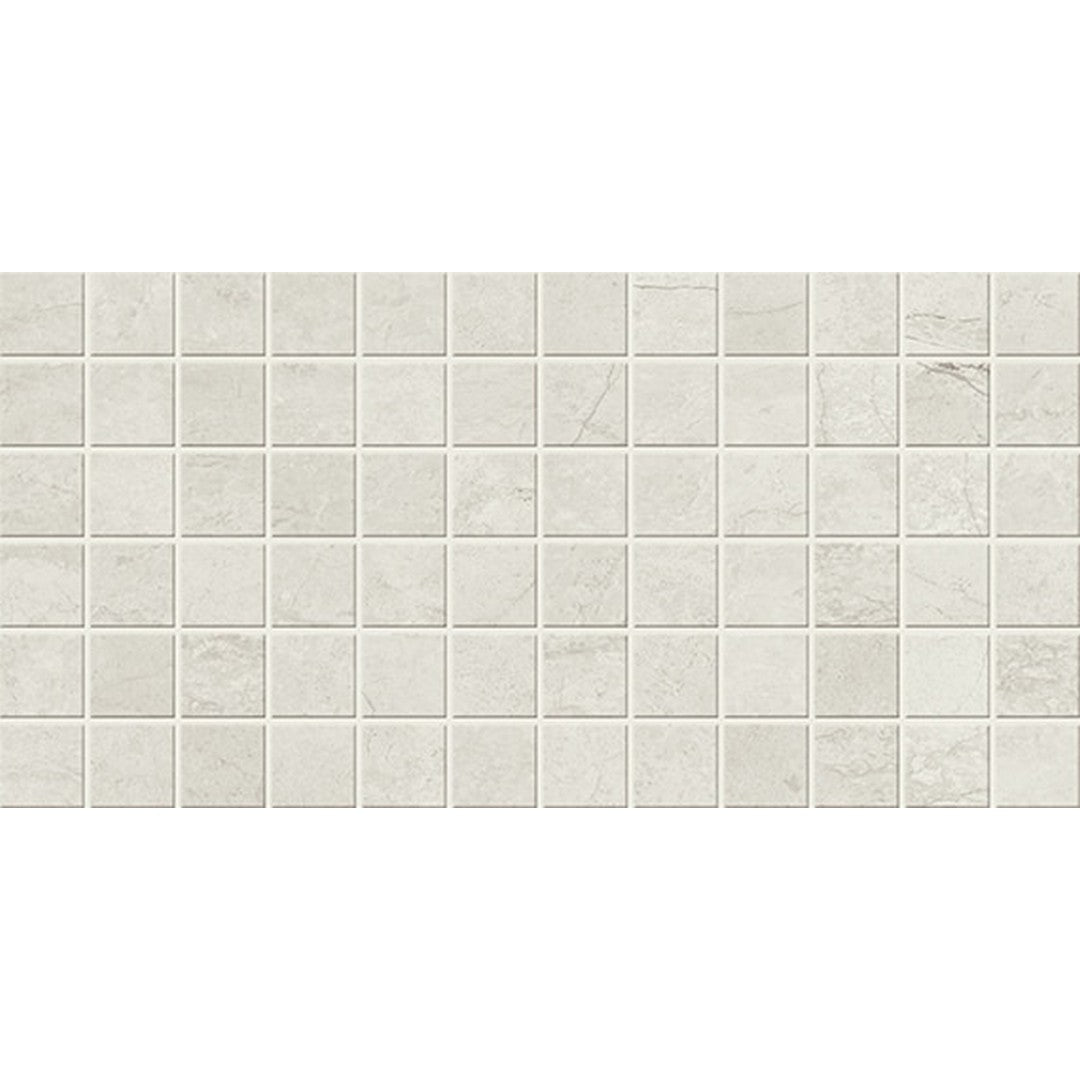 American Olean Stone Theory 12" x 24" Matte Porcelain 2" Square Mosaic