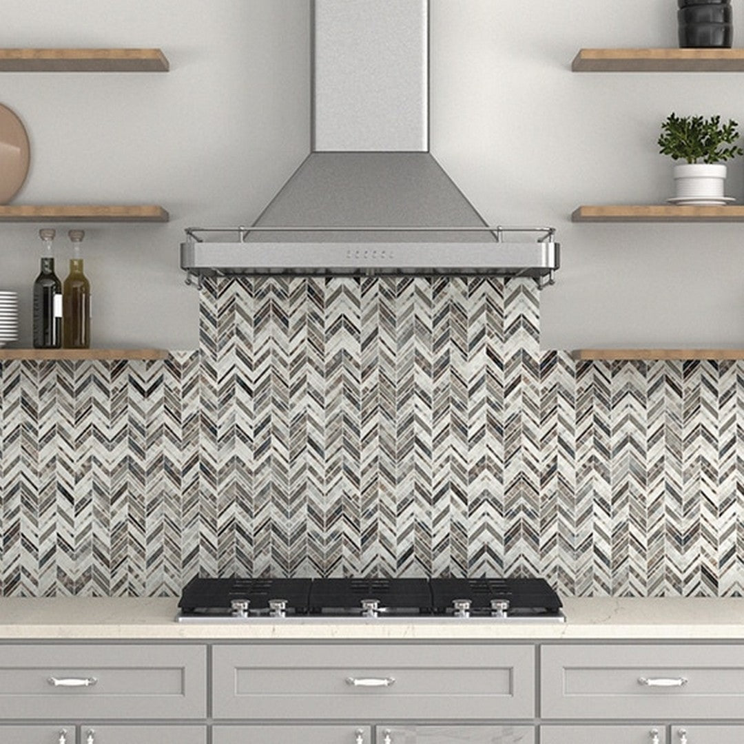 American-Olean-Stone-Theory-14.06-x-12-Chevron-Glass-&-Antiqued-Mirror-Mosaic-Gloss-Geo