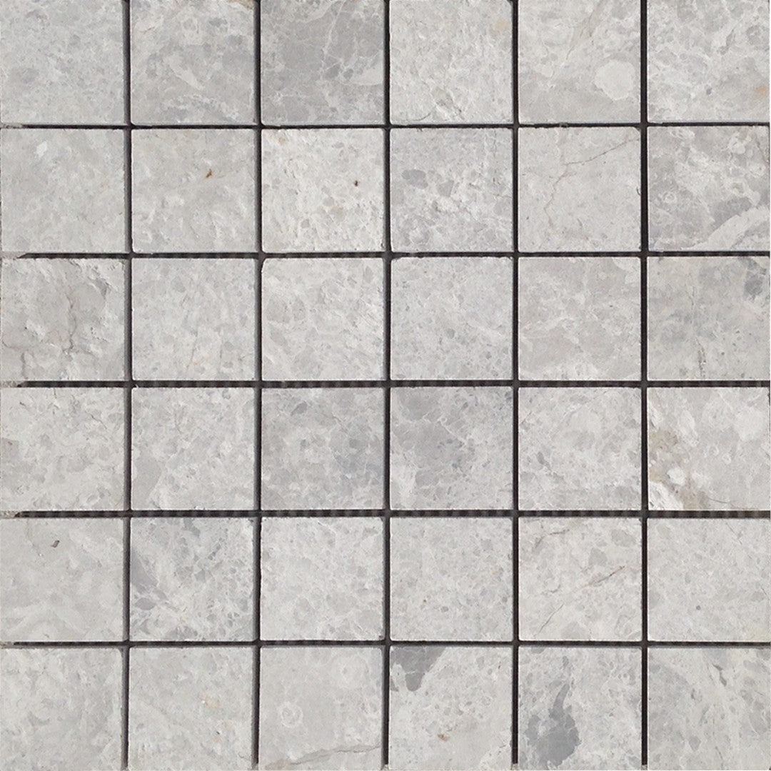 Tesoro Pietra Antica 12" x 12" Brushed Natural Stone 2" Mosaic