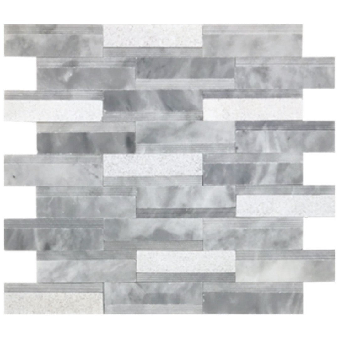 Tesoro Contempo 11.5" x 11.75" Multi Irregular Natural Stone Mosaic