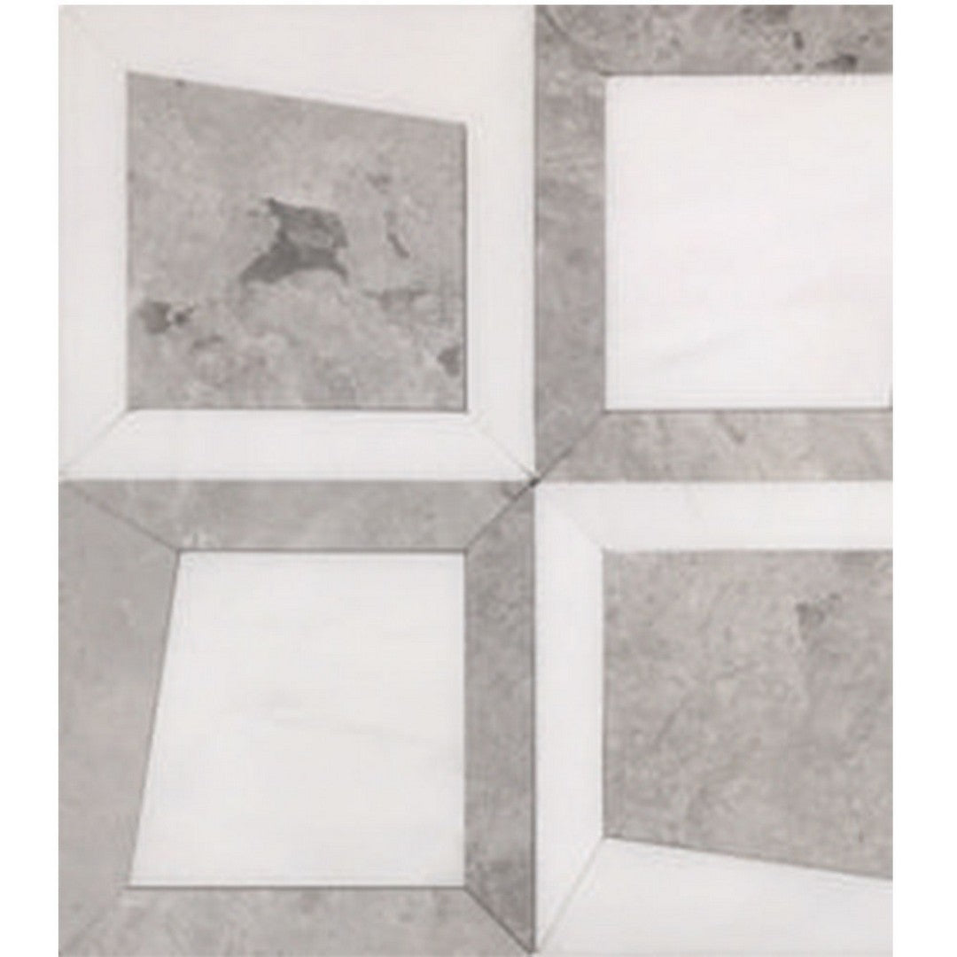 Tesoro Waterjet 11.75" x 11.75" Polygon Natural Stone Mosaic