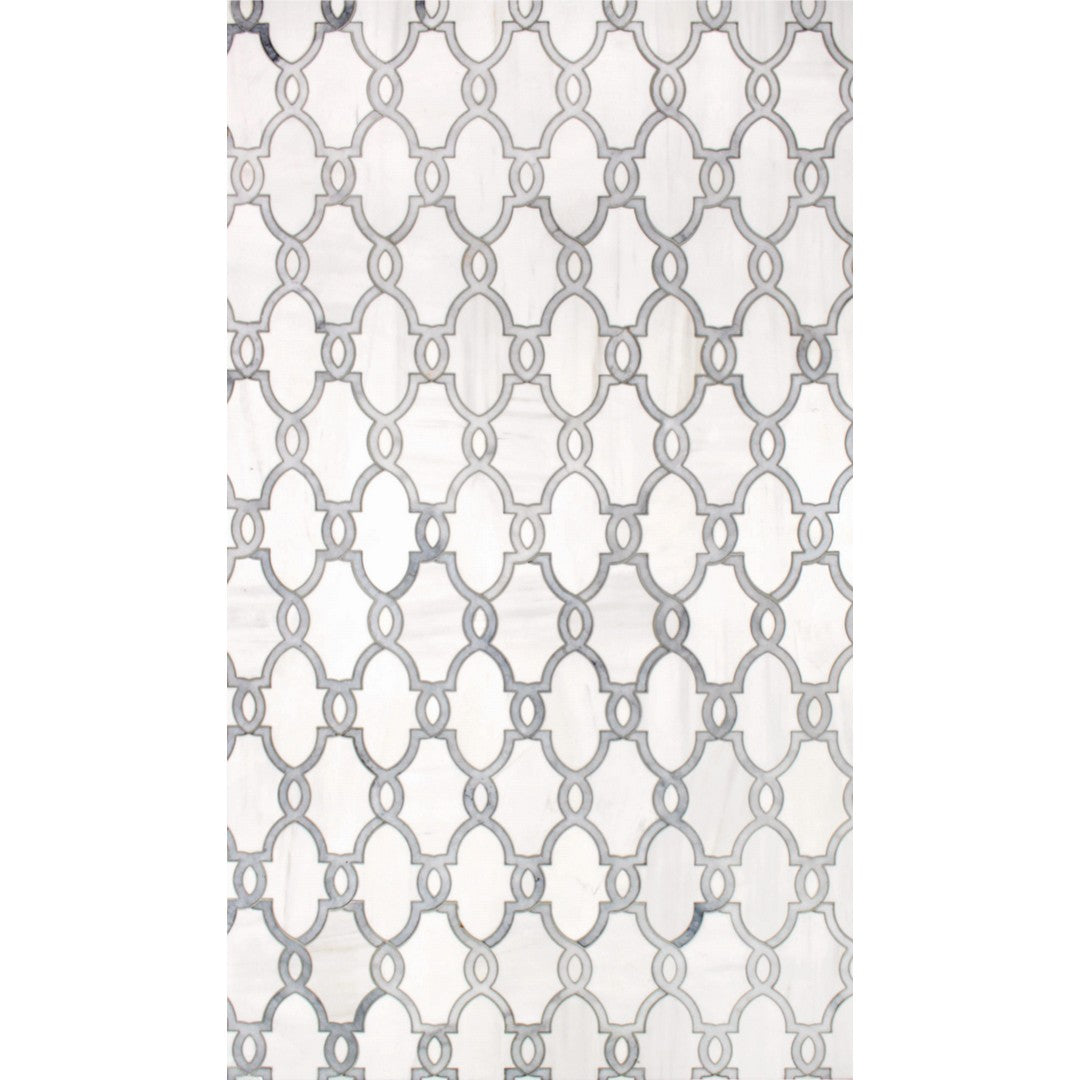 Tesoro Waterjet 14.75" x 11.75" Venus Natural Stone Mosaic