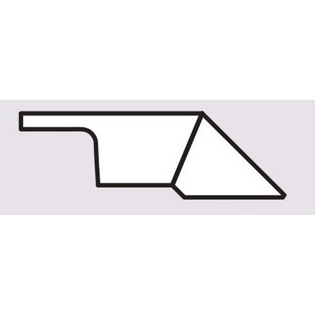 Tesoro Premierlux 1.75" x 0.75" x 86" Hardwood Endcap