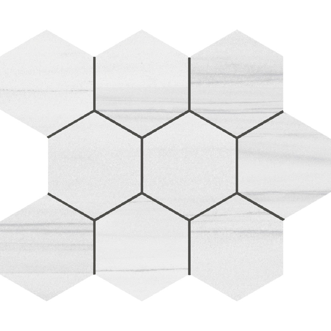 Crossville Earthen Dream 10" x 12" Matte Porcelain 4" Hexagon Mosaic