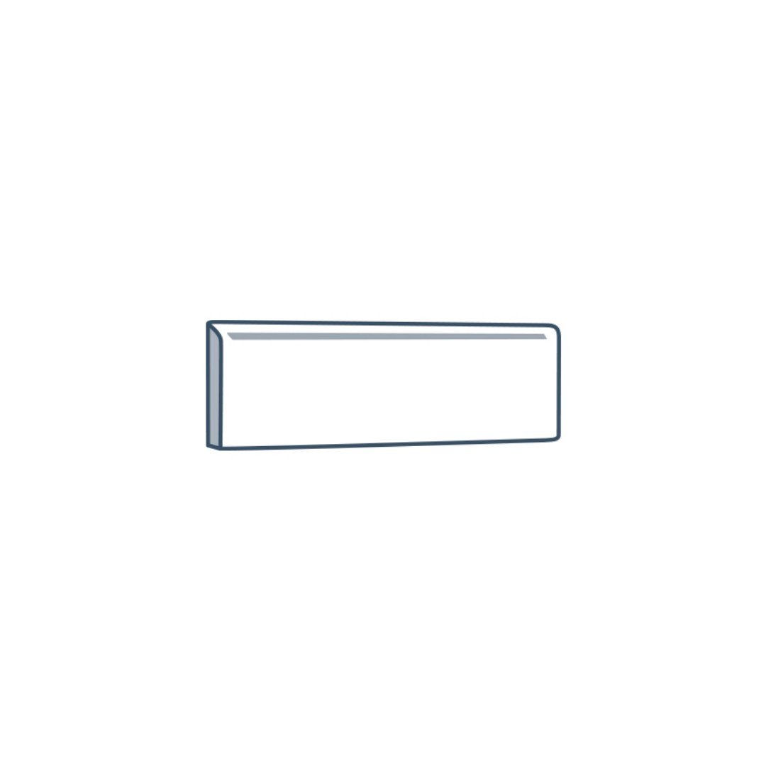 Crossville Homish 3" x 12" Matte Porcelain Bullnose