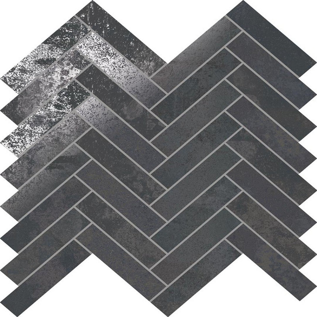 MiR Stellar 11" x 11" Matte Porcelain Herringbone Tile