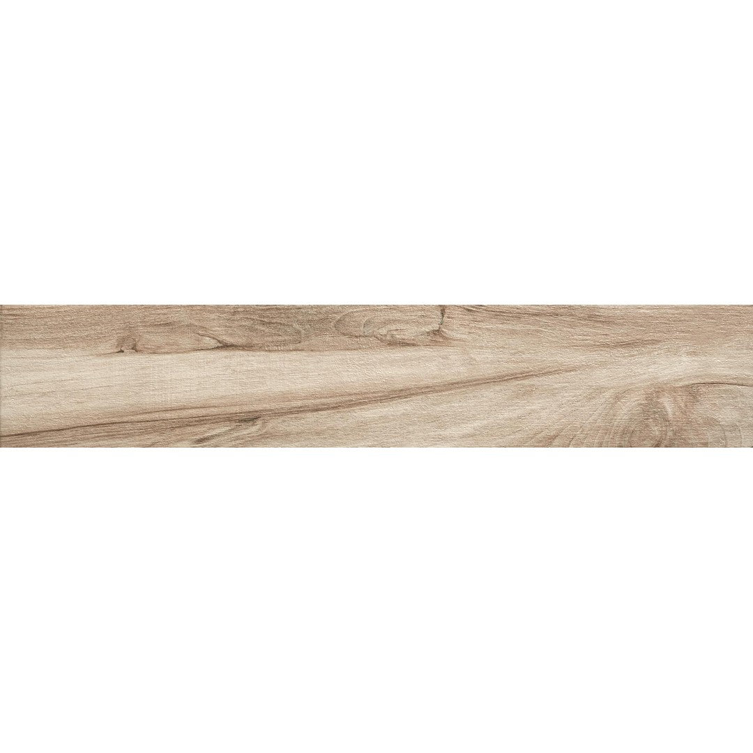 Tesoro Mukali 9" x 48" Pressed Matte Porcelain Wood Plank