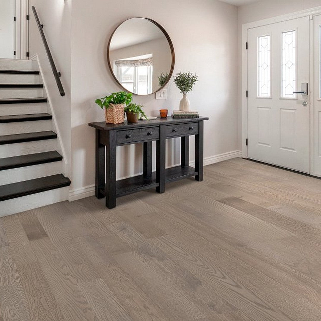 Shaw-Liberty-Oak-6.38-Wirebrushed-Micro-Bevel-White-Oak-Engineered-Hardwood-Plank-Slate