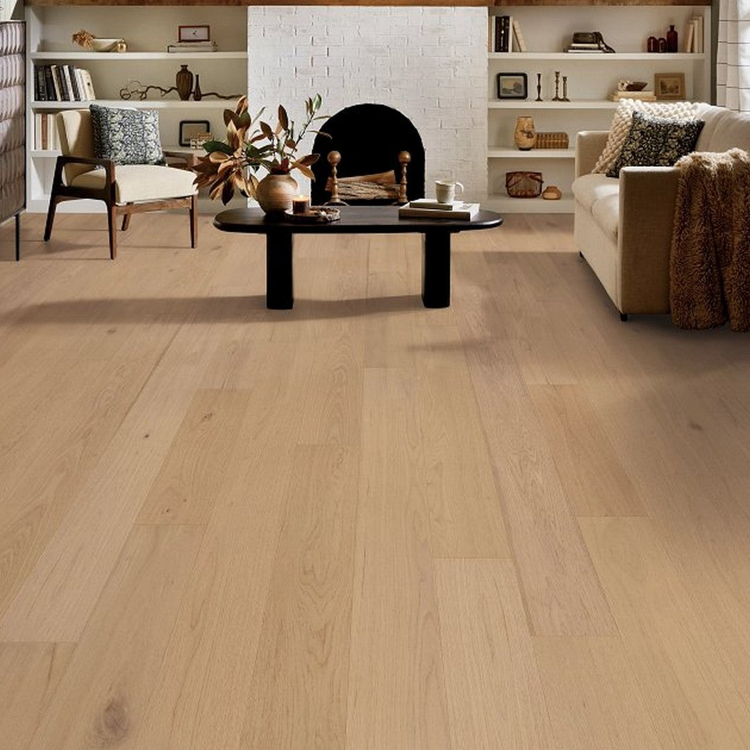 Shaw-Cornerstone-II-7.48-Wirebrushed-Micro-Bevel-White-Oak-Engineered-Hardwood-Plank-Sun-Glow