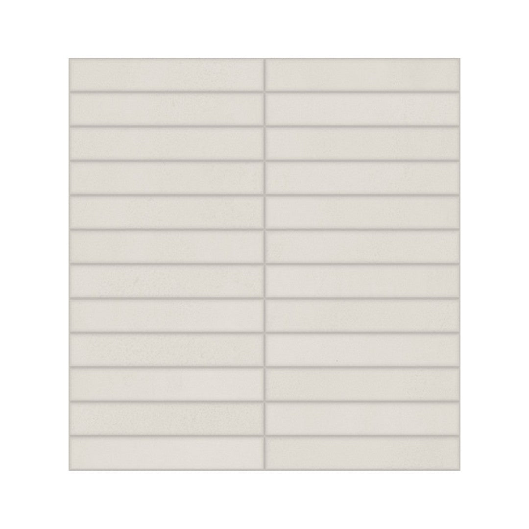 Daltile Synchronic 12" x 12" Matte Porcelain 1x6" Straight Joint Mosaic