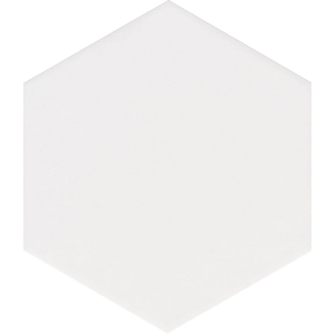 Floors 2000 Solids 8.5" x 10" Pressed Matte Porcelain Hexagon Tile
