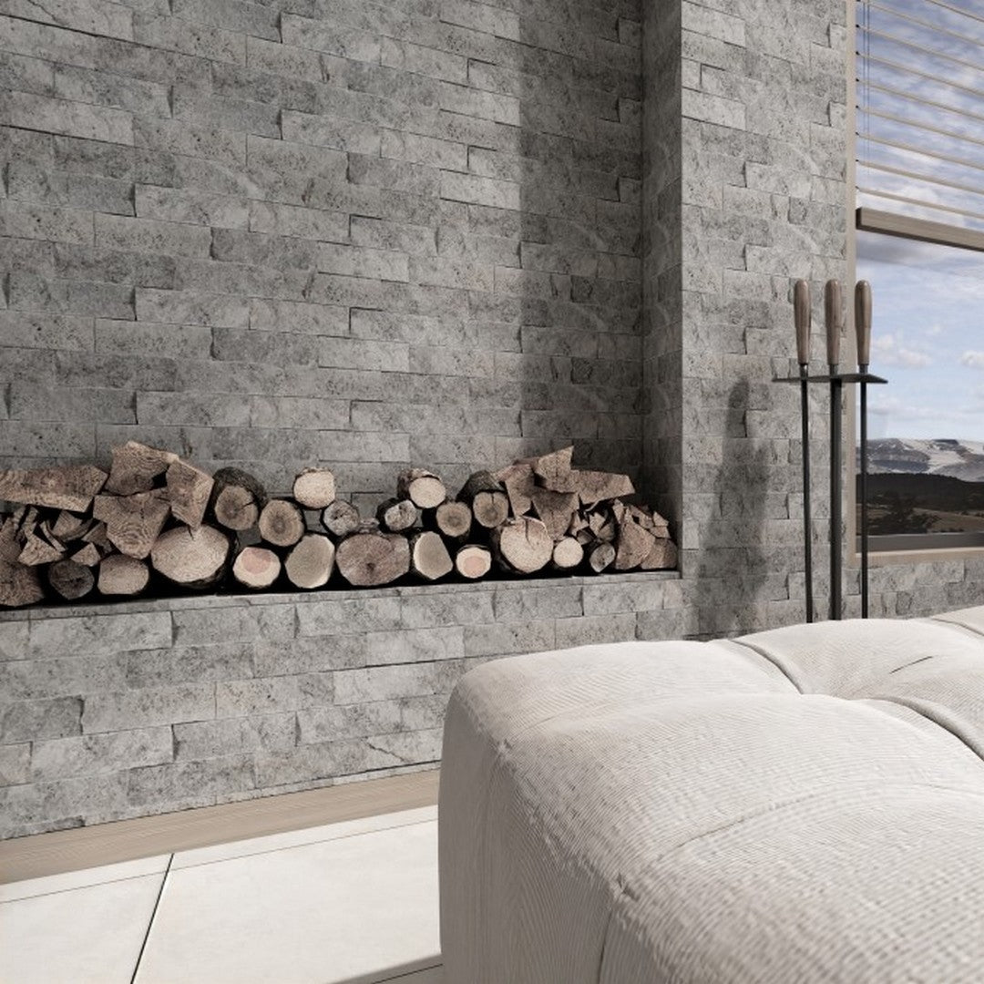 Emser-Structure-6-x-24-Splitface-Travertine-Stacked-Ledger-Trav-Silver