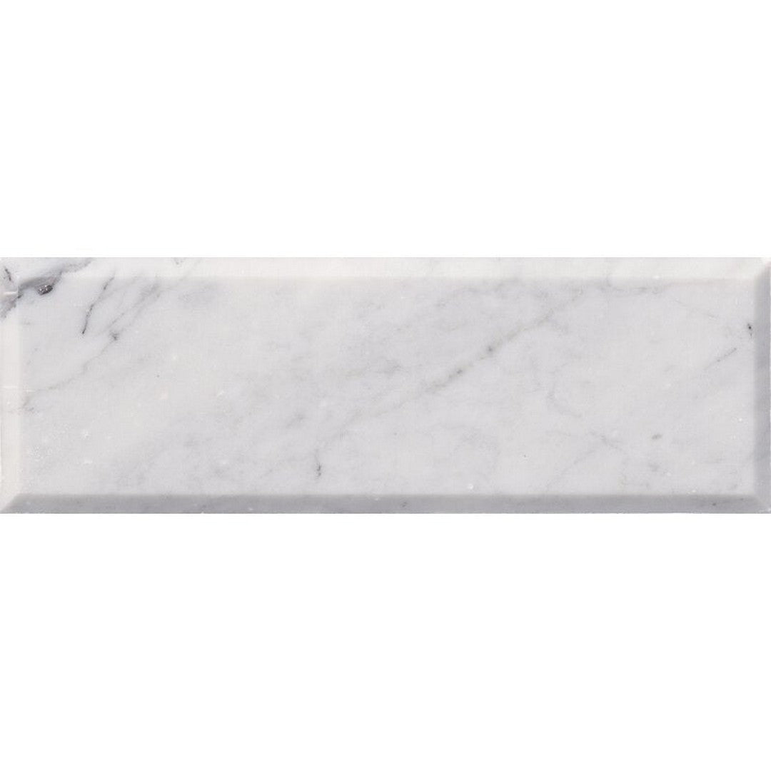 MS International Arabescato Carrara 3" x 6" Honed Marble Tile