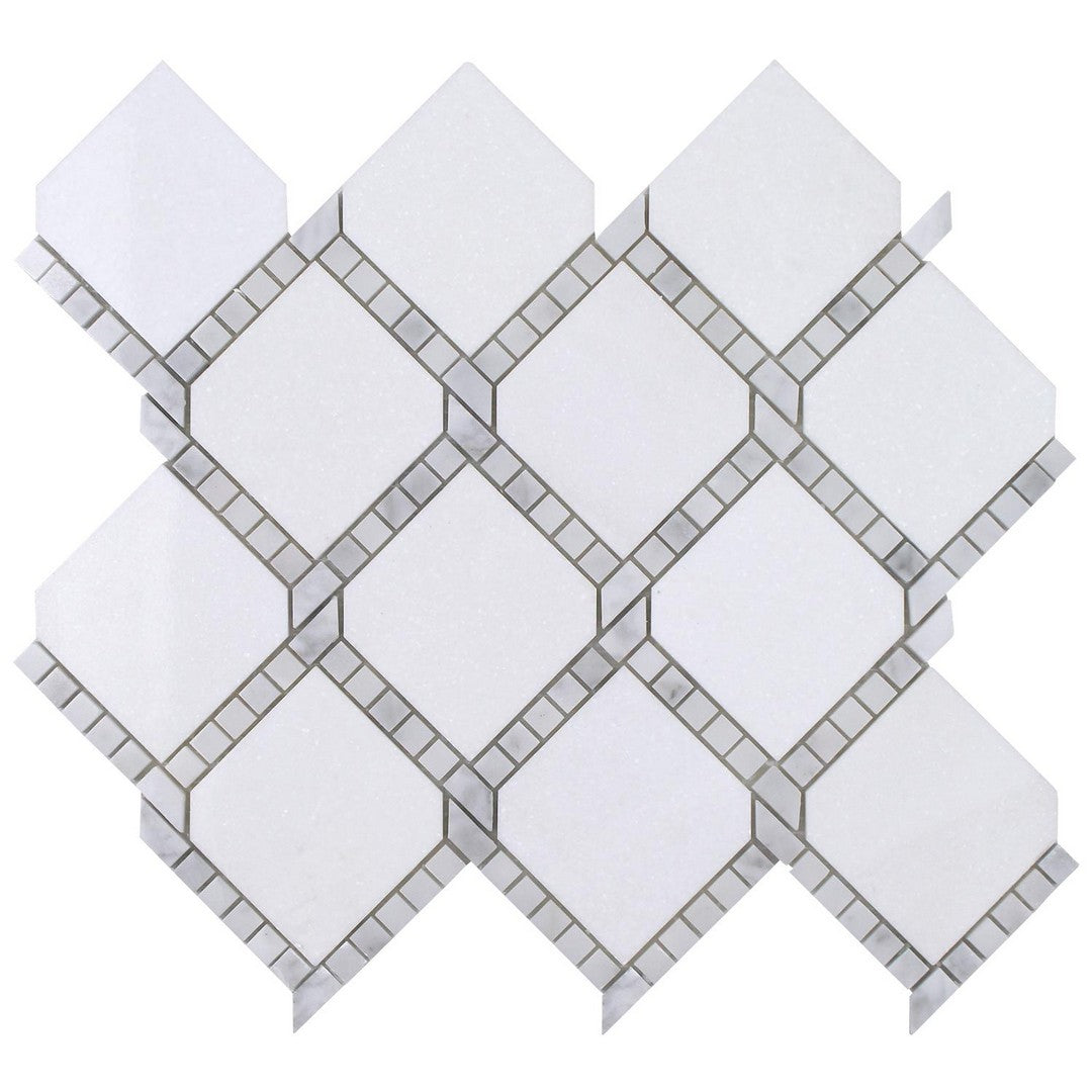 Tesoro Zen 10.5" x 12" Polished Natural Stone Mosaic