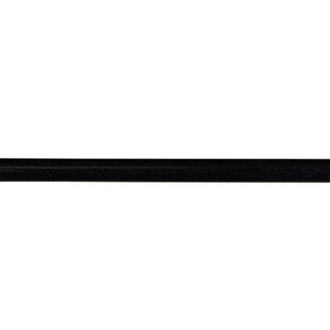 MS International Premium Black 0.75" x 12" Polished Granite Pencil Molding