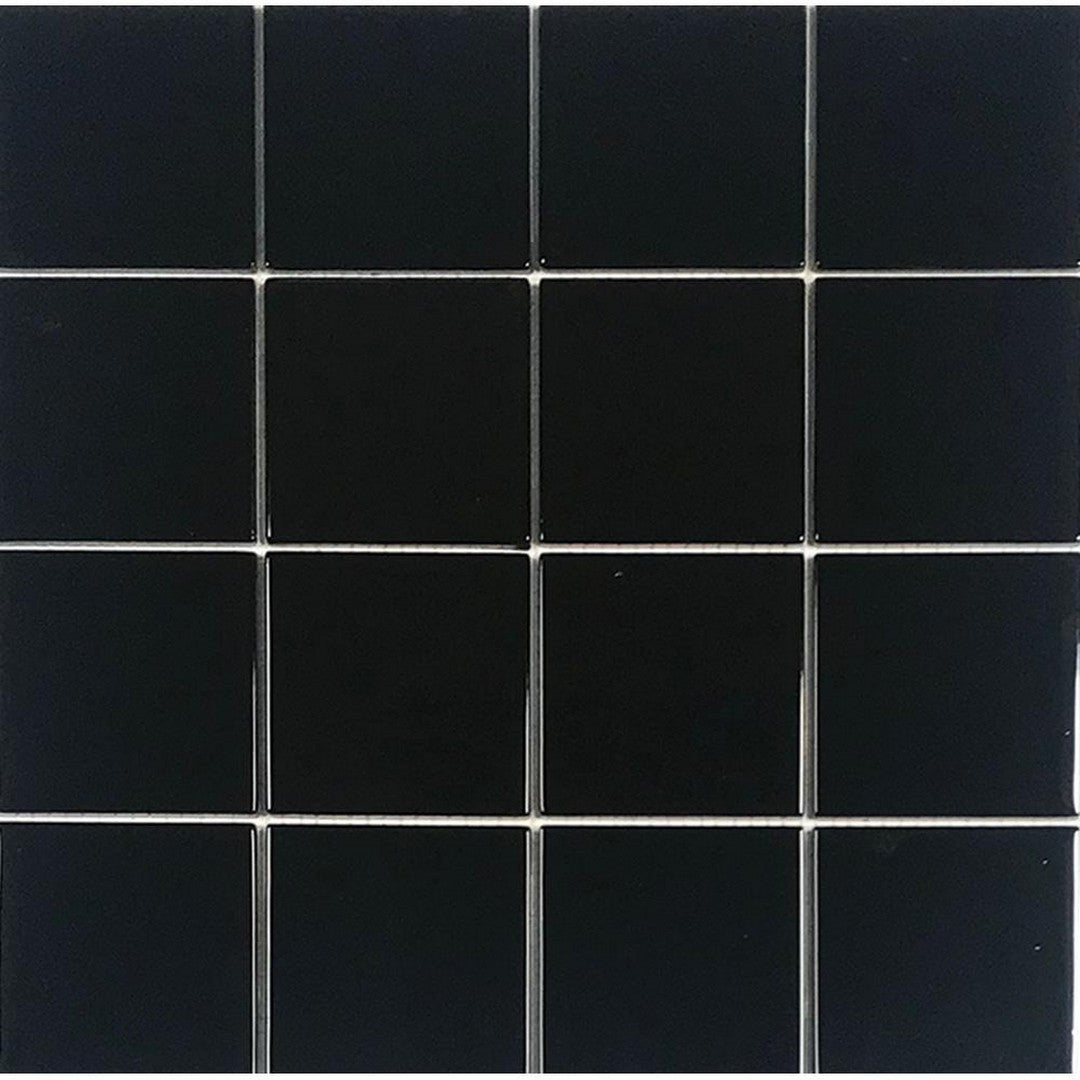 Tesoro Crystal 12" x 12" Glossy Glass 3" Mosaic