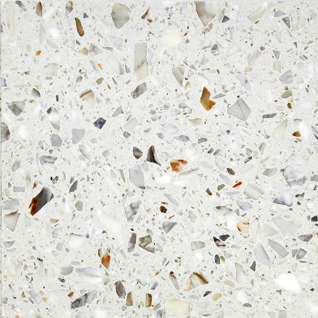 MiR Terrazzo 23.62" x 23.62" Rectified Natural Stone Mosaic Honed