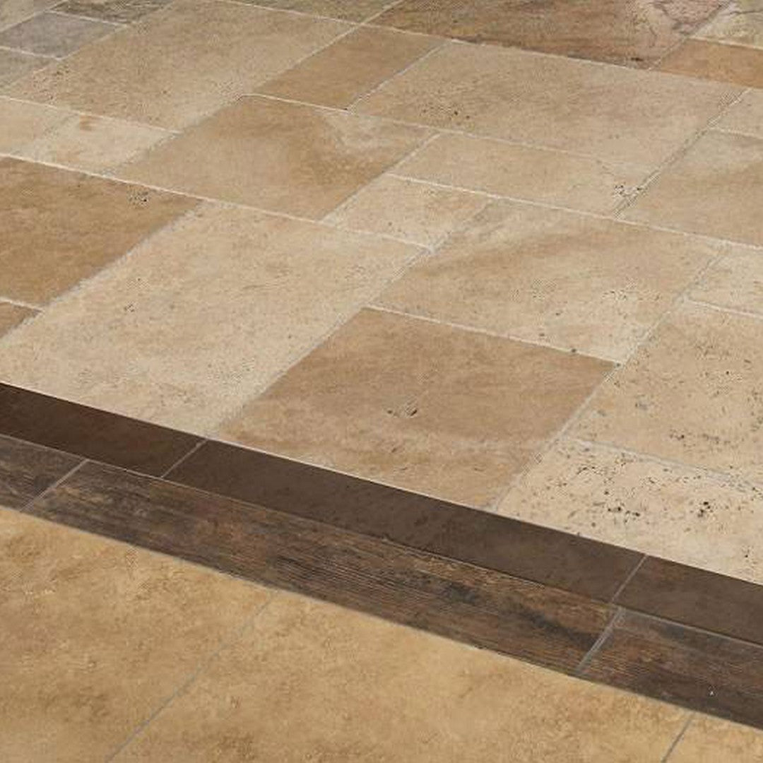 MS-International-Tuscany-Walnut-8-x-RL-Chiseled,-Unfilled,-Honed-Travertine-Versailles-Pattern-Tile-Tuscany-Walnut