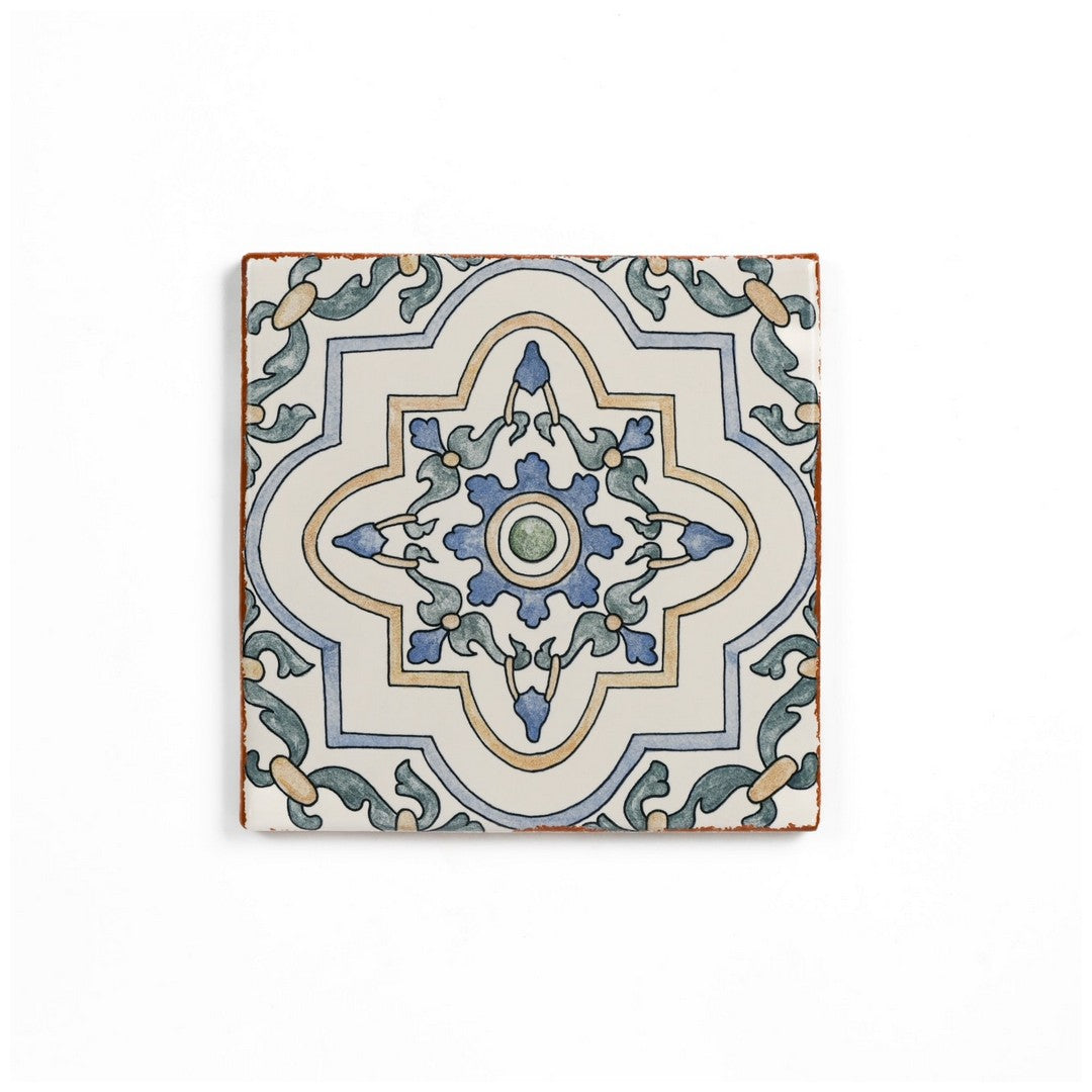 Bedrosians Palmetto 6" x 6" Matte Ceramic Terracotta Field Wall Tile