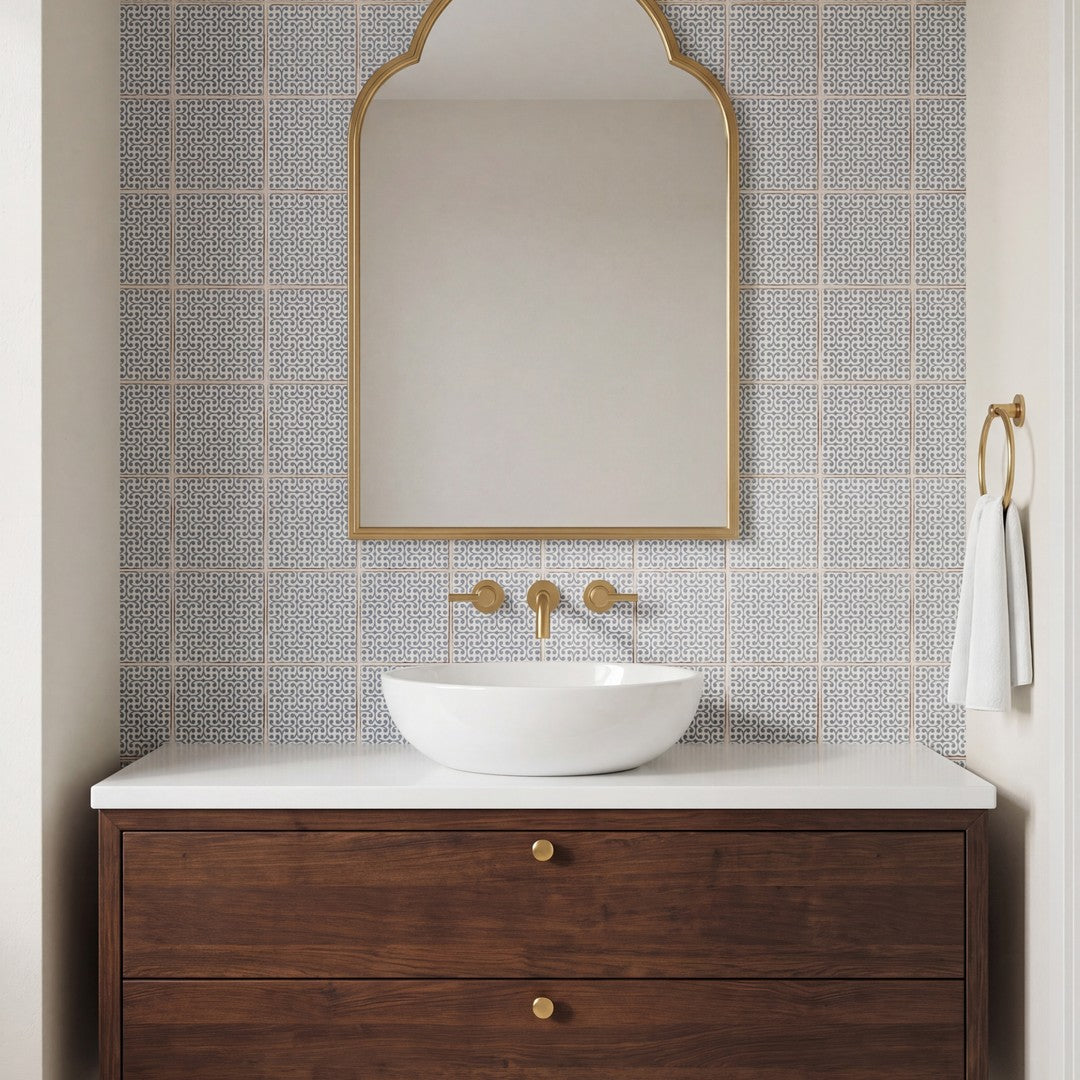 Bedrosians-Palmetto-6-x-6-Matte-Ceramic-Terracotta-Field-Wall-Tile-Maze