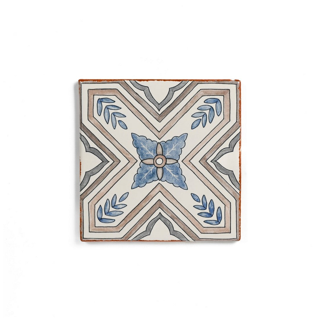 Bedrosians Palmetto 6" x 6" Matte Ceramic Terracotta Field Wall Tile