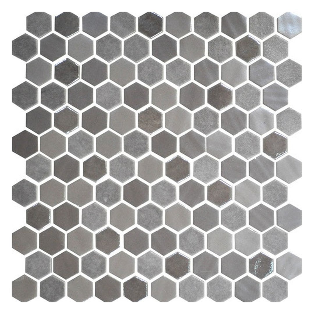 Daltile-Uptown-Glass-11-x-12-Mixed-Glass-1-Hexagon-Mosaic-Posh-Bubbly