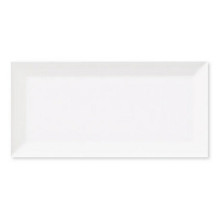 Roca Color Collection 3" x 6" Beveled Bright Ceramic Wall Tile