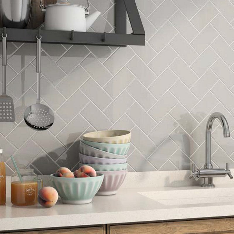 Roca-Color-Collection-3-x-6-Bright-Ceramic-Wall-Tile-Tender-Gray