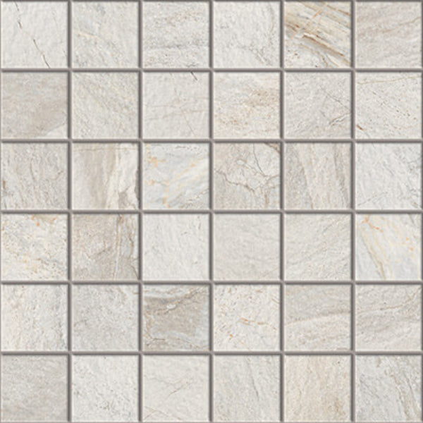 Happy Floors Utah 12" x 12" Natural Porcelain 2" Mosaic