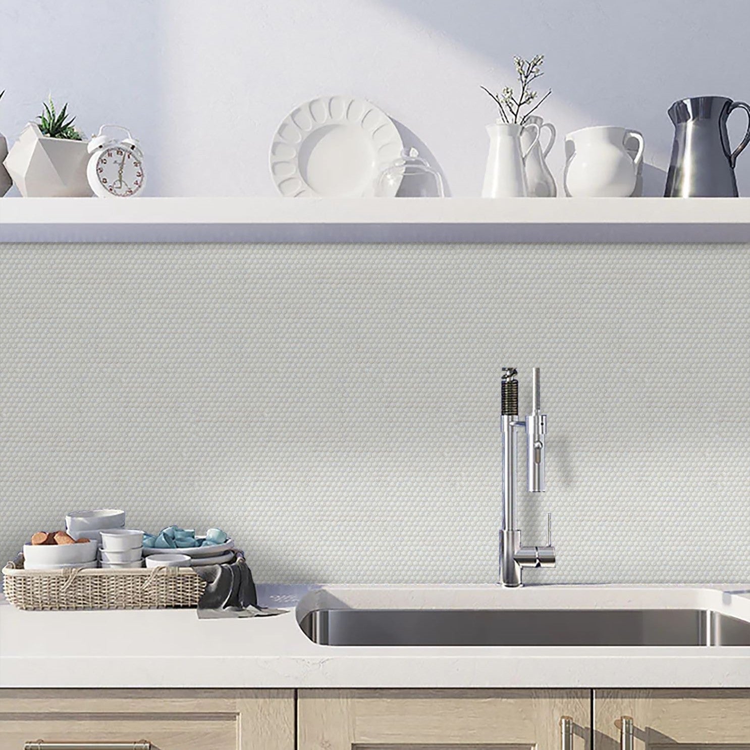 Bati-Orient-Exotic-11.5-x-12-Penny-Round-Pebble-Glass-Mosaic-White