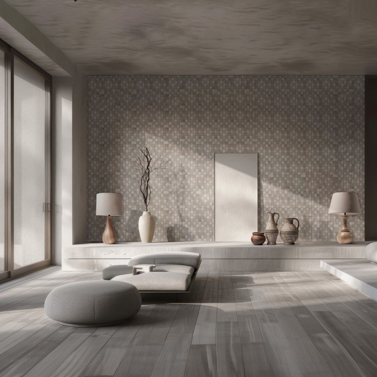 Bati-Orient-Linear-Glass-12-x-12-Recycled-Glass-2-Mosaic-Beige-Mix